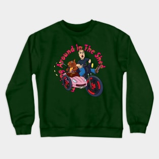 Squirrel Rider Crewneck Sweatshirt